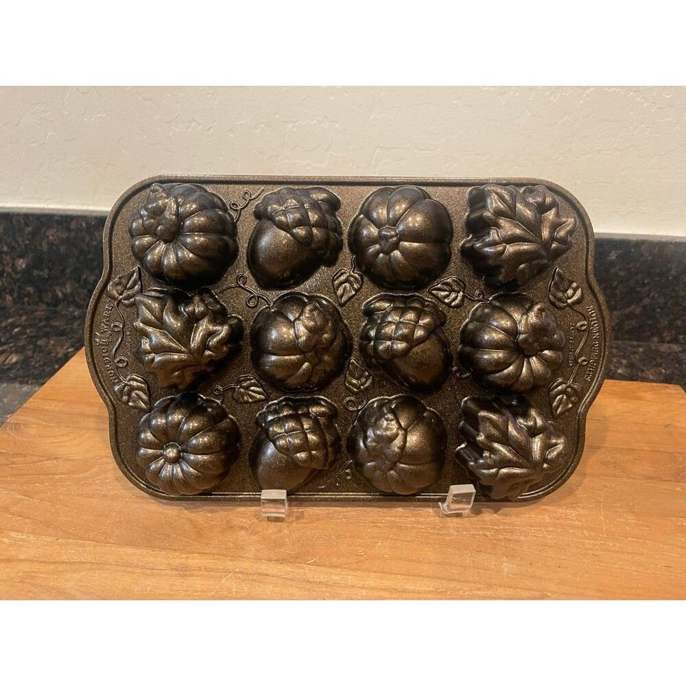 Nordic Ware Fall Autumn Delights cake Molds